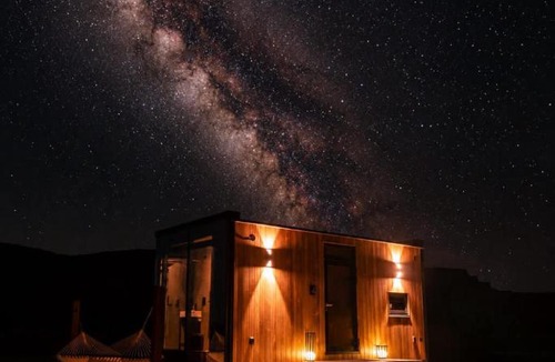 Torrey House | Luxury Glass Tiny House and Sauna