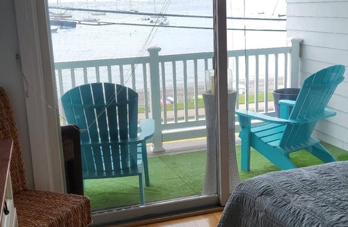Jamestown Condo | Luxury waterfront condo in Historic Jamestown, RI, steps to the beach.