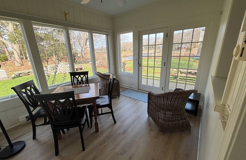 Westbrook Center Cottage | Marsh Landing, a charming 2-bedroom cottage in serene Westbrook with WiFi, AC