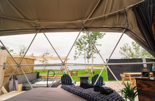 Pomquet Resort | Nautical Dome Accommodations