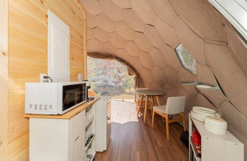 Sullivan Cabin | Nova Nook-Mirror Dome with Private Bathroom