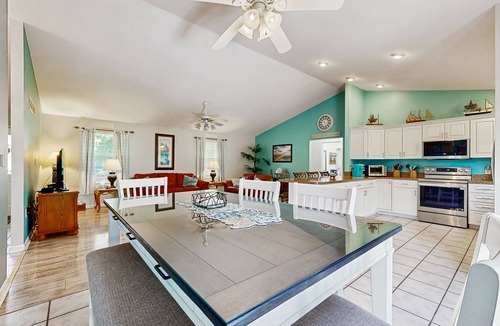Ocean View House | Ocean Way Estates home with large yard & deck- dog-friendly