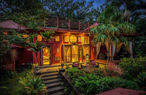 Kehena Beach Estates House | Oceanfront Bali House next to Kehena Black Sand Beach