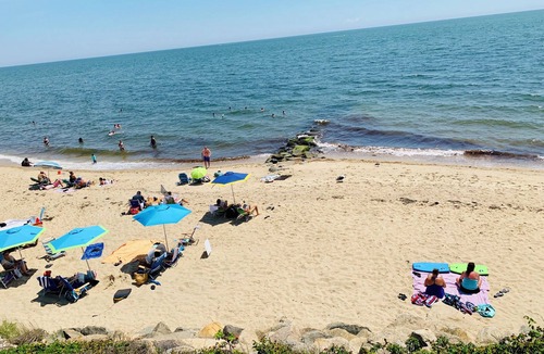 Dennis Port Cottage | Oceanfront, charming, 3 bedroom cottage with your very own private beach!