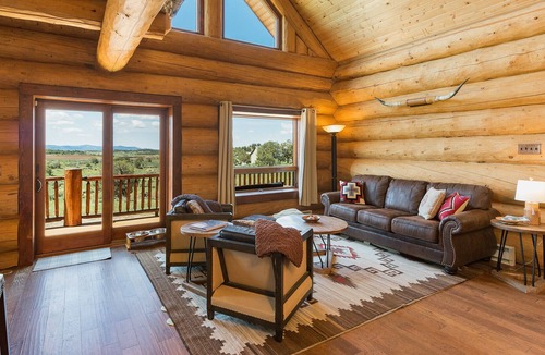 Sundance Hills House | Pet Friendly Modern Cabin - 15 Minutes from Durango - Deck/Fire Pit and Views