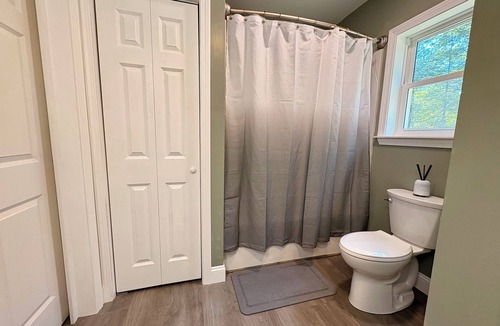 Palmyra Apartment | Pristine upscale 2 bedroom duplex unit surrounded by forest.