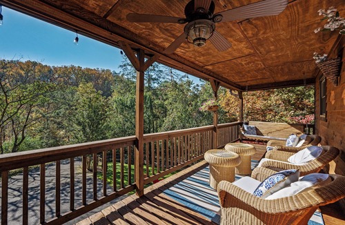 Cosby Cabin | Private and Spacious Cabin with Hot Tub, Pool Table and Arcade