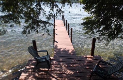 Meredith Cottage | Private island setting with spectacular sunset views and awesome bunkhouse