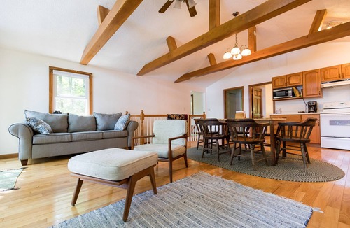 Poland Cottage | Private Waterfront Cottage in Cove with Floating Dock & a 2024 King Bed
