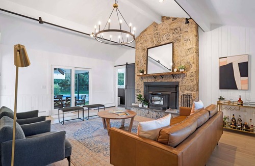 Mattituck House | Respite Ranch | Private Saltwater Pool, Hot Tub & North Fork Retreat