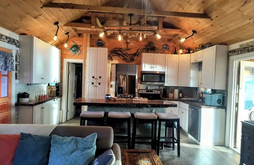 Allen Cabin | Riverfront Cabin Getaway at The Brackish - Pet Friendly!