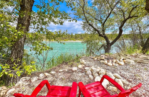 Northwest Calgary House | Riverfront Oasis on Calgary’s Best Street, AC, 5BR