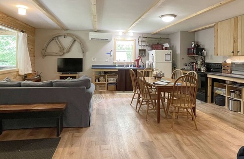 Dresden Cabin | Rustic cabin with a water view. Kayaks provided, riverside nature trail.