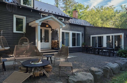 High Falls House | Schoonmaker Retreat: 2 Homes. Sauna + Hot Tub