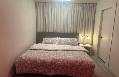 Mission Apartment | Self contained studio with small kitchen and washroom.
