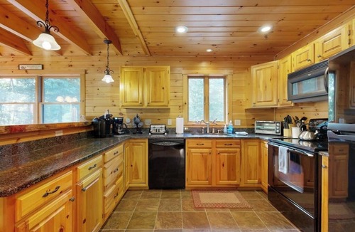 Greenwood House | Spacious Chalet with Pool Room, Foosball, Hot Tub & Skiing at Mt. Abram
