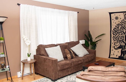 Bemidji House | Spacious Corner Walnut Home