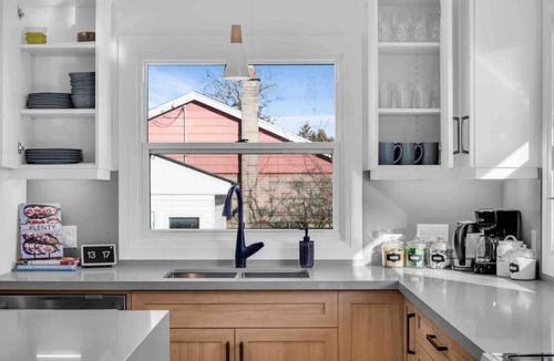 Burlington House | Spacious Elegance: Two Living Spaces in One Home