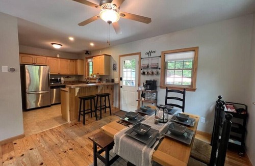 Thornton House | Spacious White Mt. Cabin - Outdoor Fireplace, Patio, Grill