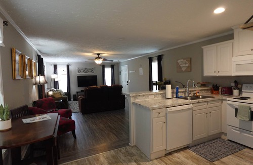 Columbia House | Supersized Tiny House in Rest Haven MH Park