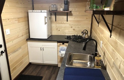 Valleyview Cabin | Tiny A-Frame Cabin with Outdoor Fire Pit!