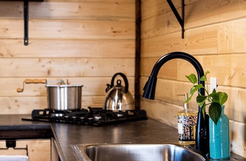 Valleyview Cabin | Tiny A-Frame Cabin with Outdoor Fire Pit!