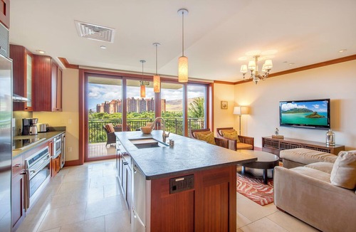 Ko Olina Condo | Upgraded 5th floor in Beach Tower - Ocean Views & Beautiful Sunsets