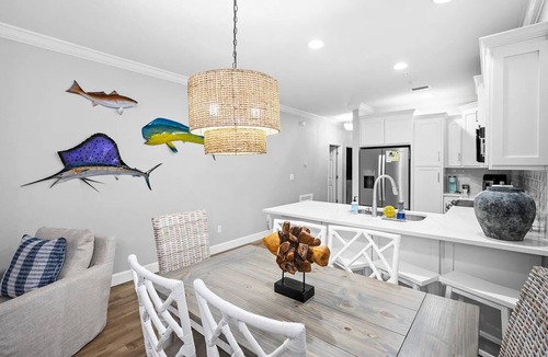 Orange Beach Condo | Waterfront Beautiful 3BR End-Unit in Walker Key— Balcony, Pools, and Boat slip