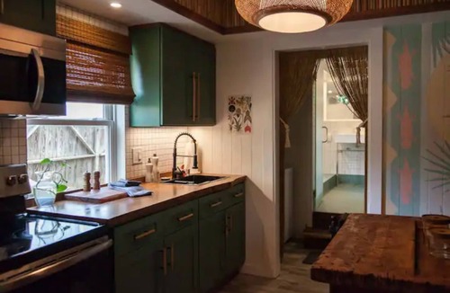 Whitemarsh Island House | Waterfront Jungalow w/Dock & Hot Tub!