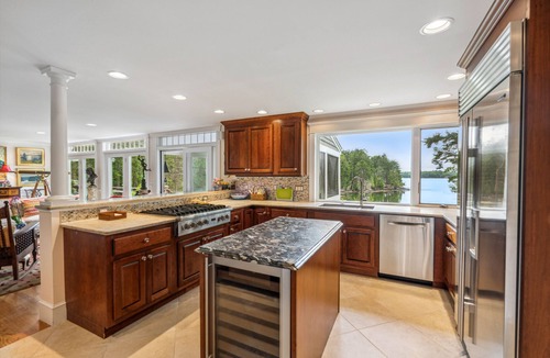 Sebascodegan Island House | Waterfront Private Estate Located On 5-Acre Peninsula With Dock And Mooring
