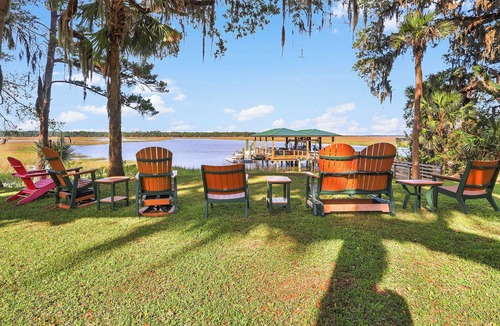 Valona House | Waterfront Retreat on 2 Acres- Dock Access + Sunrise Views + Guest Suites