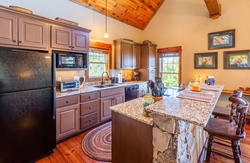 Bryson City Cabin | What A View-Mountain Views - Hot Tub - Gas Fireplace