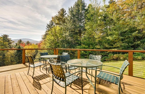 Winhall House | Winhall Home w/Deck + Views, 6 Mi to Ski Slopes!