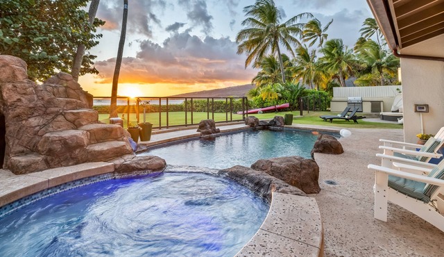 201 Portlock Rd by Gather: 4BR Beachfront Villa w/Pool, Oceanviews & Hot Tub