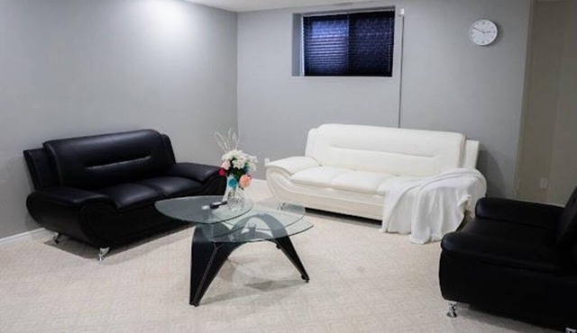 A comfortable 2-bedroom basement suite in Brandon.Quiet and great value.