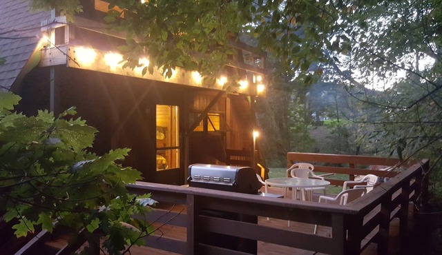 A-Frame 4-bedroom cottage with AC in charming Windham