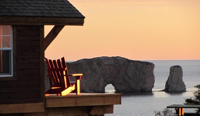 Chalets in Perce, Canada