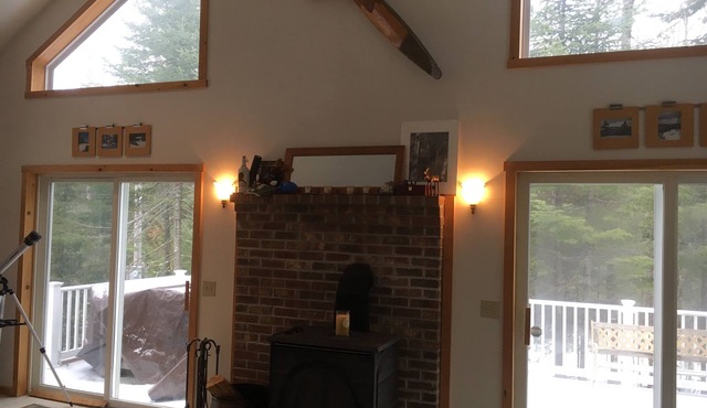 Charming 3-bedroom with private hot tub, in adorable Waterford, Maine .
