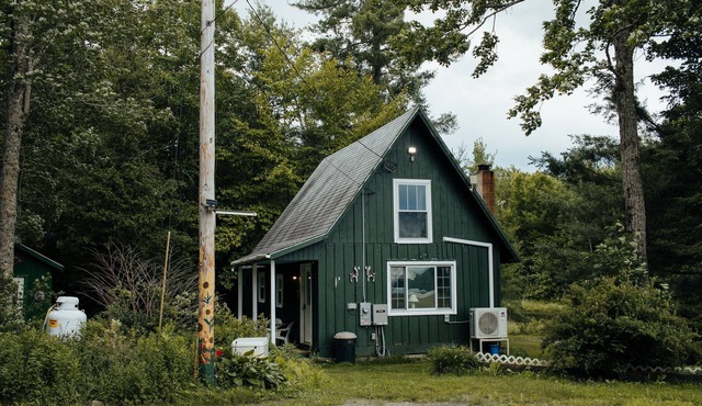 Charming cabin in the Maine woods, right off the Snowmobile/ATV trails
