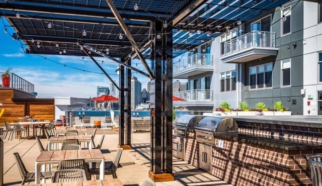 Chic Studio | Kitchen | in-unit Washer/Dryer | near Boston Harbor | GLS