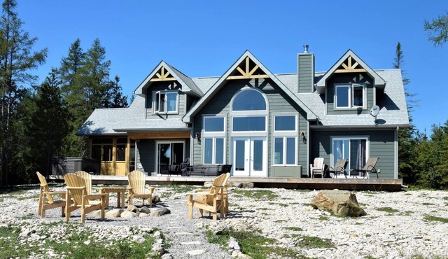 Custom Designed Cottage on Lake Huron