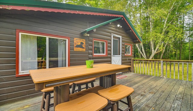 Deck + Fire Pit: Nature Lover's Retreat in Maine!