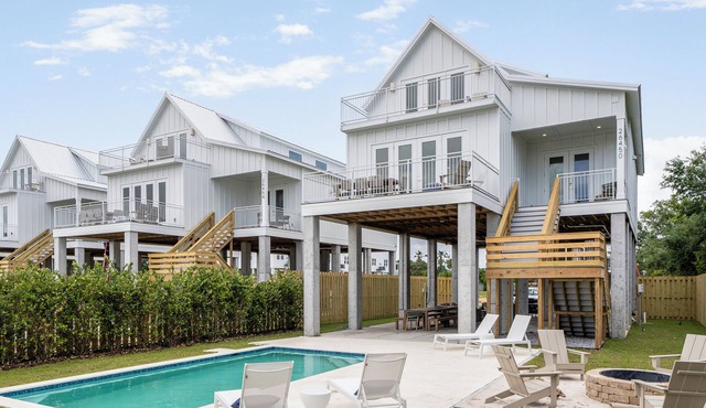 High-End Beachfront Home w/Private Pool & Big Water Views!