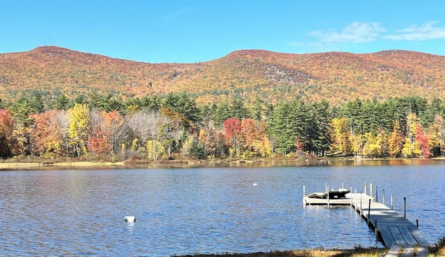 Lakefront Escape/Moose Pond: Private Water Access and Mountain Views in Denmark!