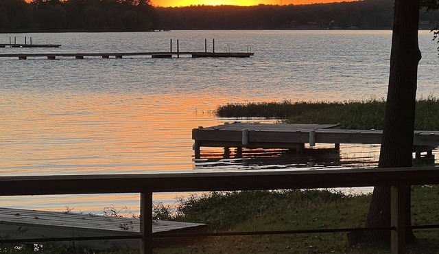 Lakeside Luxury: Covered RV Site with Upgraded Patio and Private Pier