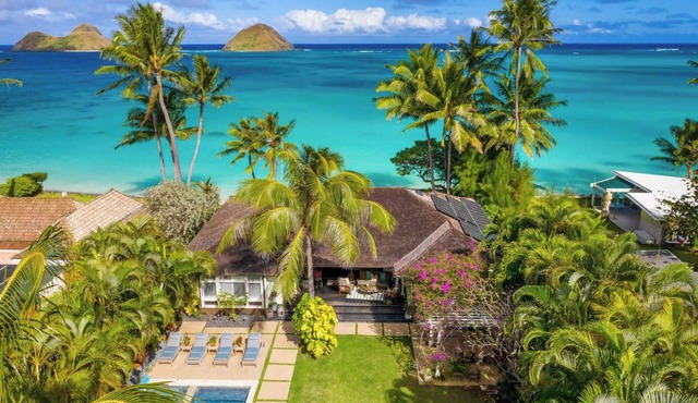 Luxury Lanikai Oceanfront Home!