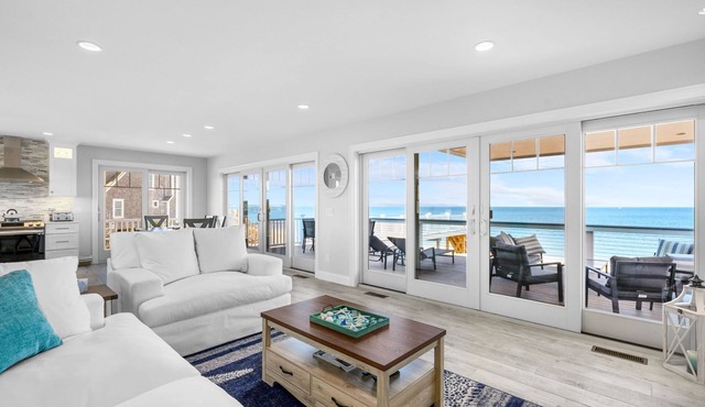 Oceanfront Cape Escape with Panoramic Bay Views