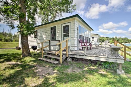 Pet-Friendly Beachfront Dent Cabin w/Grill! in Dent