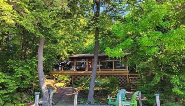 Private waterfront cottage on Little Straggle Lake, in Harcourt Park.