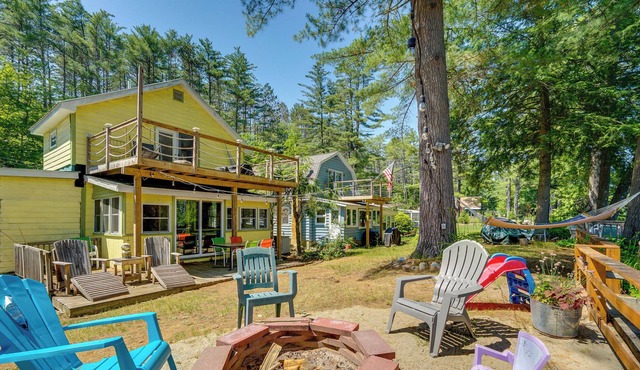 Riverfront Hadley Getaway w/ Fire Pit & Boat Dock!